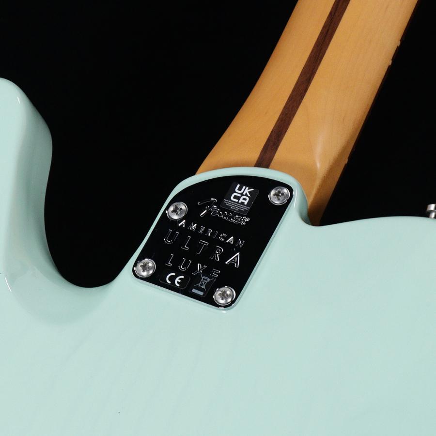 Fender / American Ultra Luxe Telecaster Transparent Surf Green(重量:3.77kg)(S/N:US23056512)(渋谷店)(値下げ)(渋谷店限定セール)｜ishibashi-shops｜11