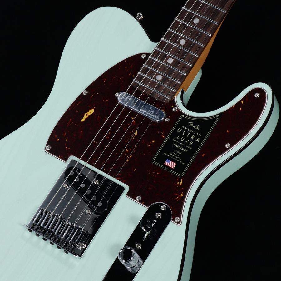 Fender / American Ultra Luxe Telecaster Transparent Surf Green(重量:3.77kg)(S/N:US23056512)(渋谷店)(値下げ)(渋谷店限定セール)｜ishibashi-shops｜09
