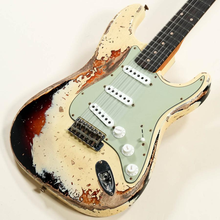 ⭐︎ヘビーレリック ‘60ストラトタイプ/SSH Vintage Pickups⭐︎ Fender Custom Shop / 1961 Stratocaster Super Heavy Relic Aged
