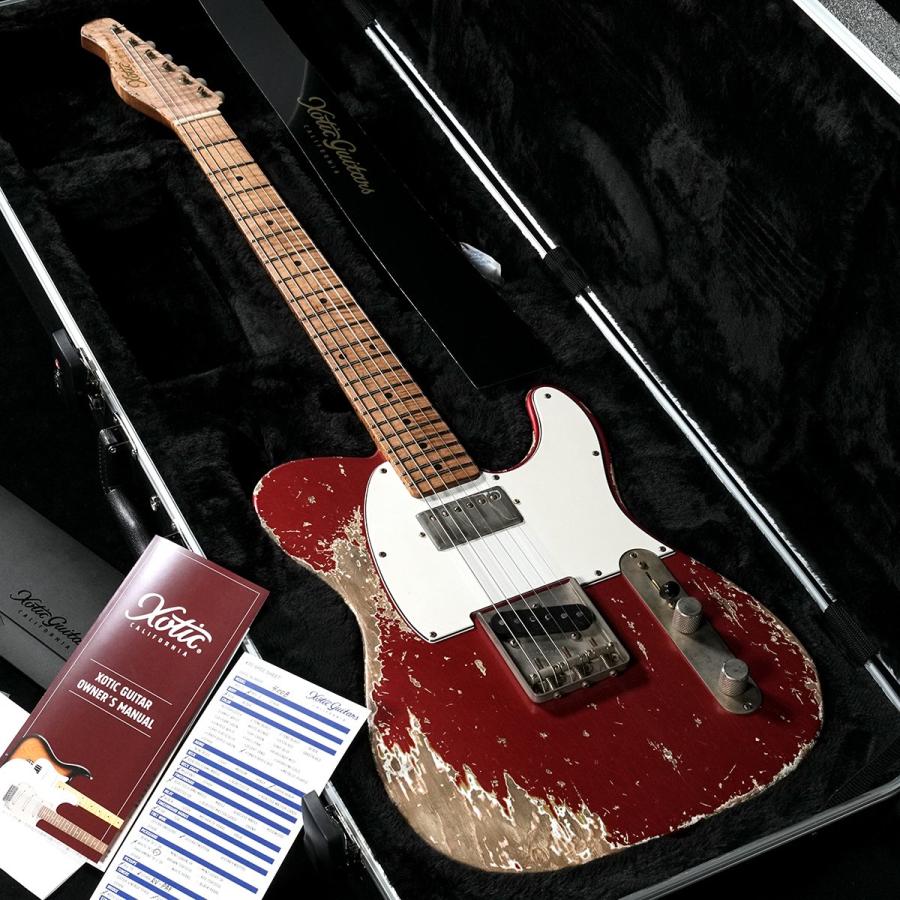 Xotic / XTC-2 Candy Apple Red Super Heavy Aged Reveres Head(重量
