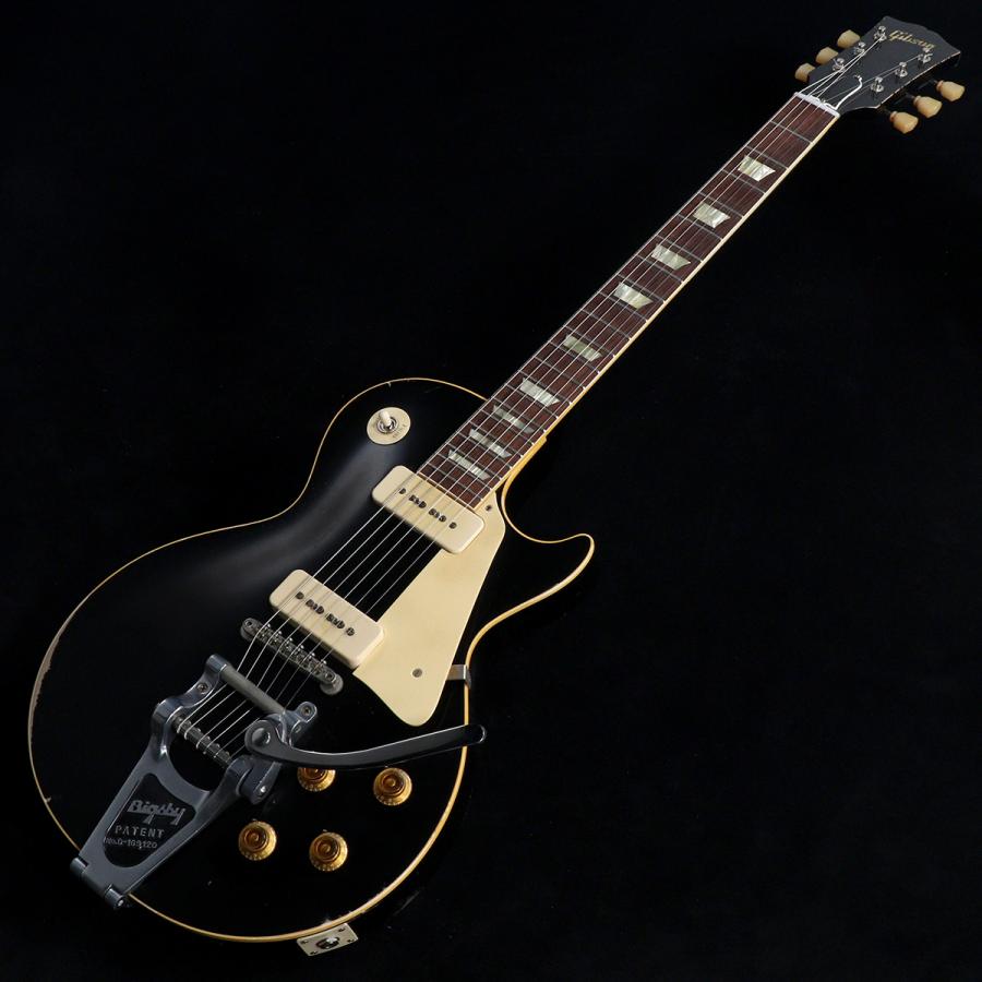 Gibson Custom / Murphy Lab 1956 Les Paul Standard w/Bigsby Heavy Aged All Ebony(渋谷店)(値下げ)(Gibson売り尽くしセール)｜ishibashi-shops｜03