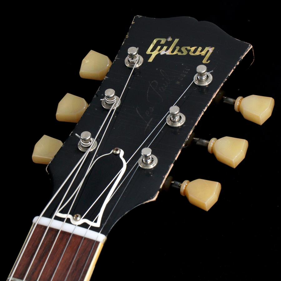 Gibson Custom / Murphy Lab 1956 Les Paul Standard w/Bigsby Heavy Aged All Ebony(渋谷店)(値下げ)(Gibson売り尽くしセール)｜ishibashi-shops｜07
