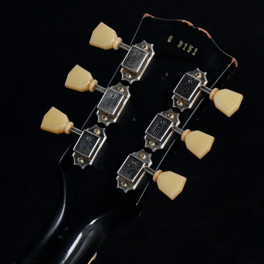 Gibson Custom / Murphy Lab 1956 Les Paul Standard w/Bigsby Heavy Aged All Ebony(渋谷店)(値下げ)(Gibson売り尽くしセール)｜ishibashi-shops｜08