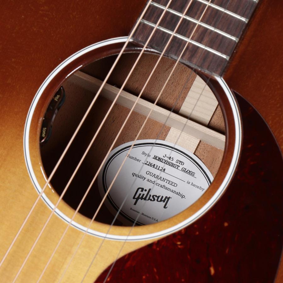 Gibson / Japan Limited J-45 Standard Honey Burst Gloss(重量:2.02kg)(S/N:22643124)(渋谷店)｜ishibashi-shops｜12