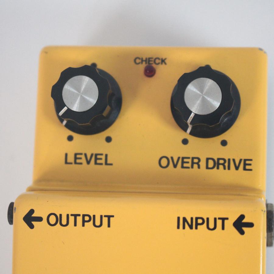 BOSS Over Drive OD-1(JRC4558DD)中古 中古】BOSS OD-1 日本製 黒ネジ JRC4558DD 82年製 オーバー