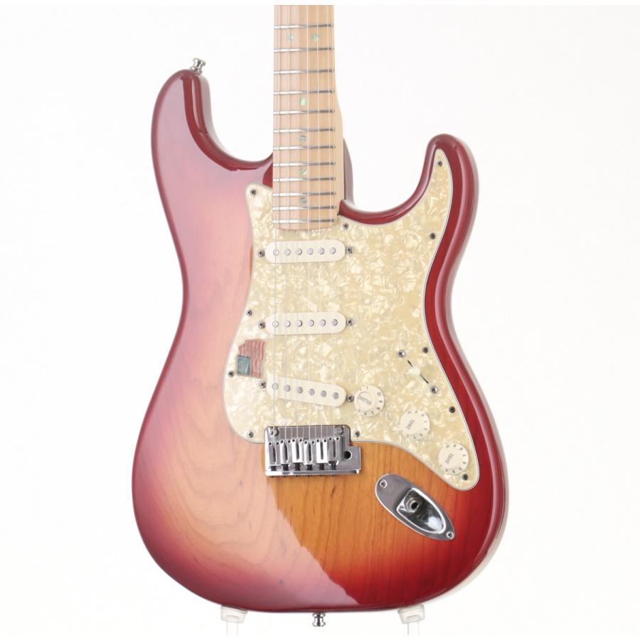 中古)Fender USA / American Deluxe Stratocaster Ash Aged Cherry