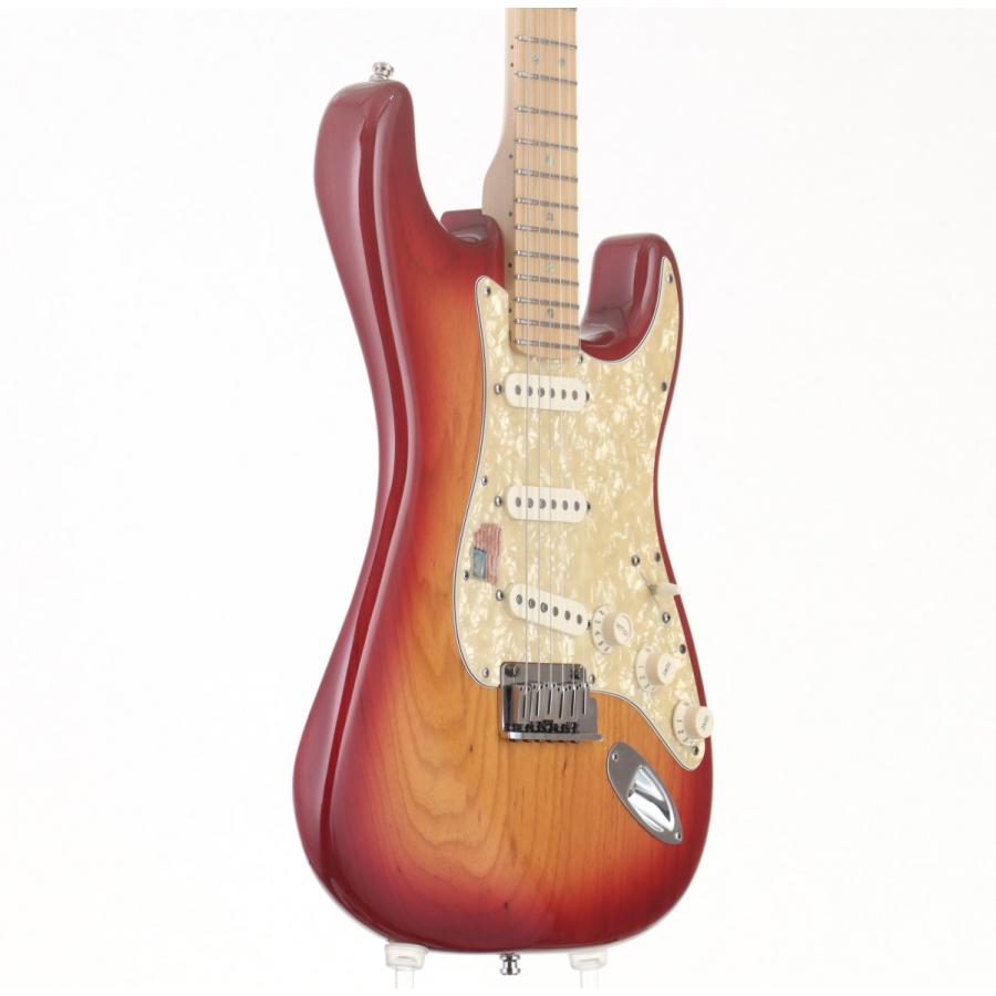 中古)Fender USA / American Deluxe Stratocaster Ash Aged Cherry 