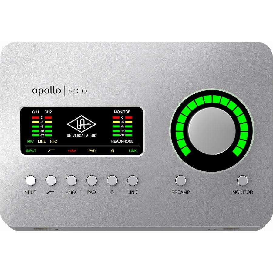 Universal Audio ユニバーサルオーディオ / Apollo Solo Thunderbolt 3 オーディオ・インターフェース(動画)(渋谷店)｜ishibashi-shops｜02