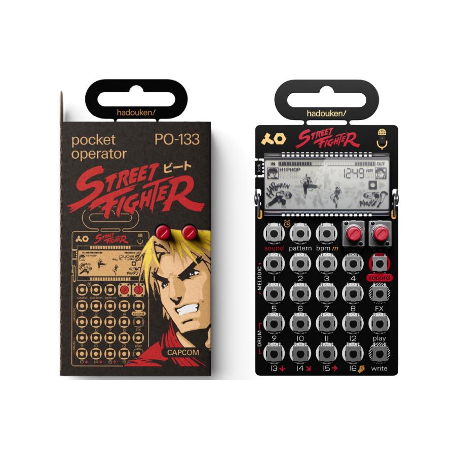 TEENAGE ENGINEERING / PO-133 Street Fighter サンプラー