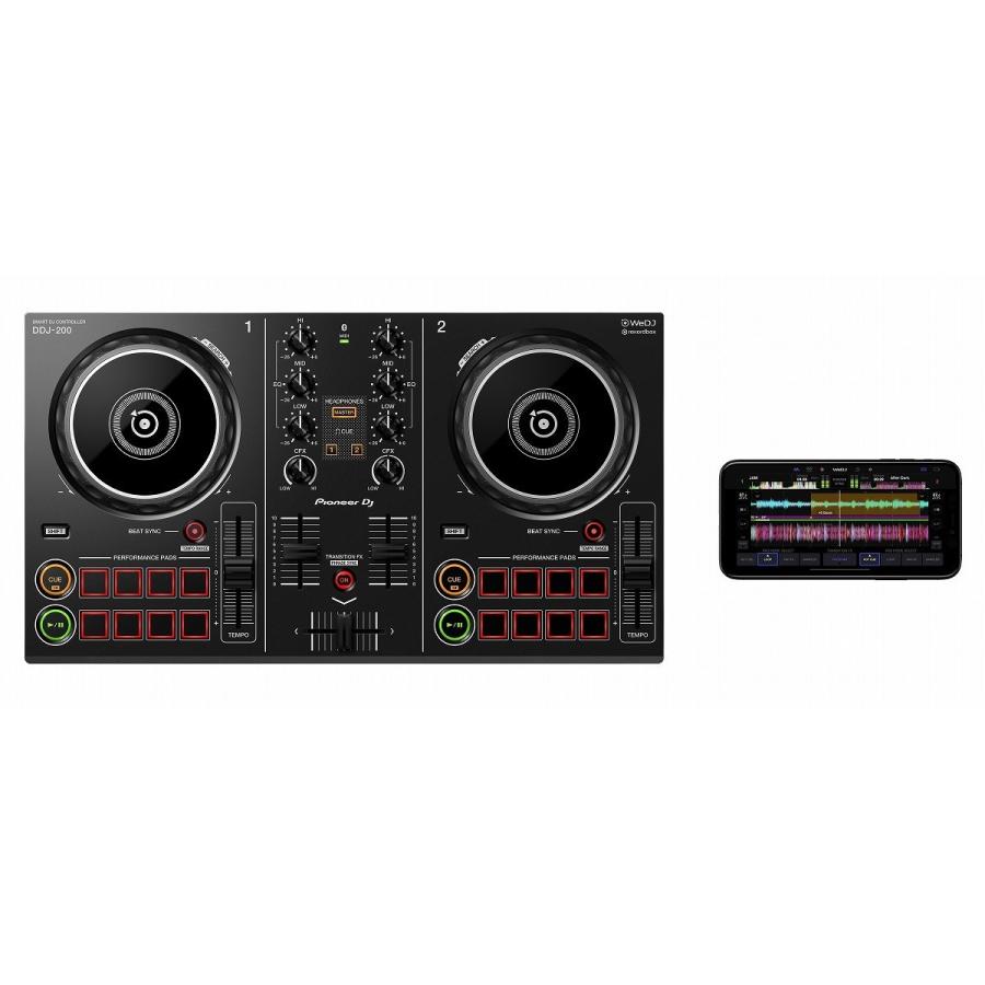 Pioneer DJ / DDJ-200 スマートDJコントローラー(SCRATCH音ネタ入りUSBサービス！)(渋谷店)｜ishibashi-shops｜04