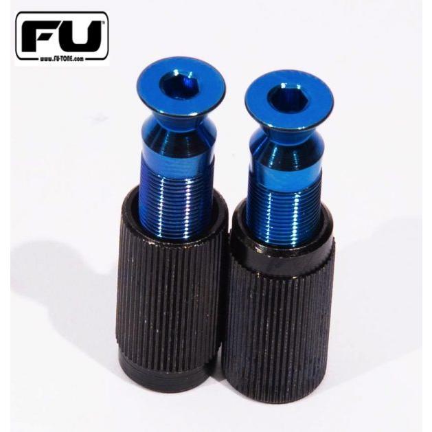 FU-TONE / Titanium Bridge Posts - BLUE(フロイドローズ・アップグレード・パーツ)(お取り寄せ商品)(渋谷店)