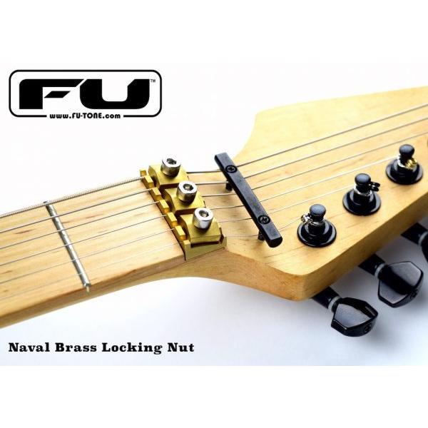 FU-TONE / Naval Brass R3 Locking Nut(フロイドサクラ色・アップグレード・パーツ)(お取り寄せ商いもの)(渋谷店) 楽器、手芸、コレクション-ギター、ベース用パーツ