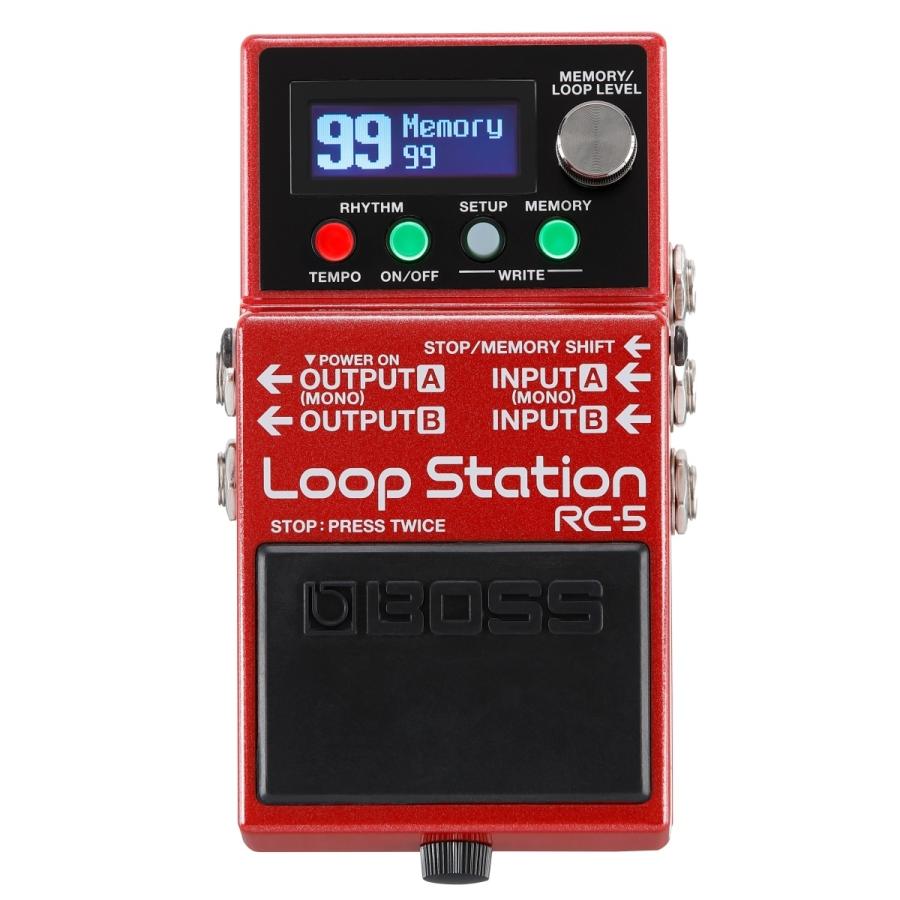 新品 BOSS RC-5 ループステーション / 店頭在庫品 BOSS / RC-5 Loop Station (ギター/ベース用ルーパー)ループ