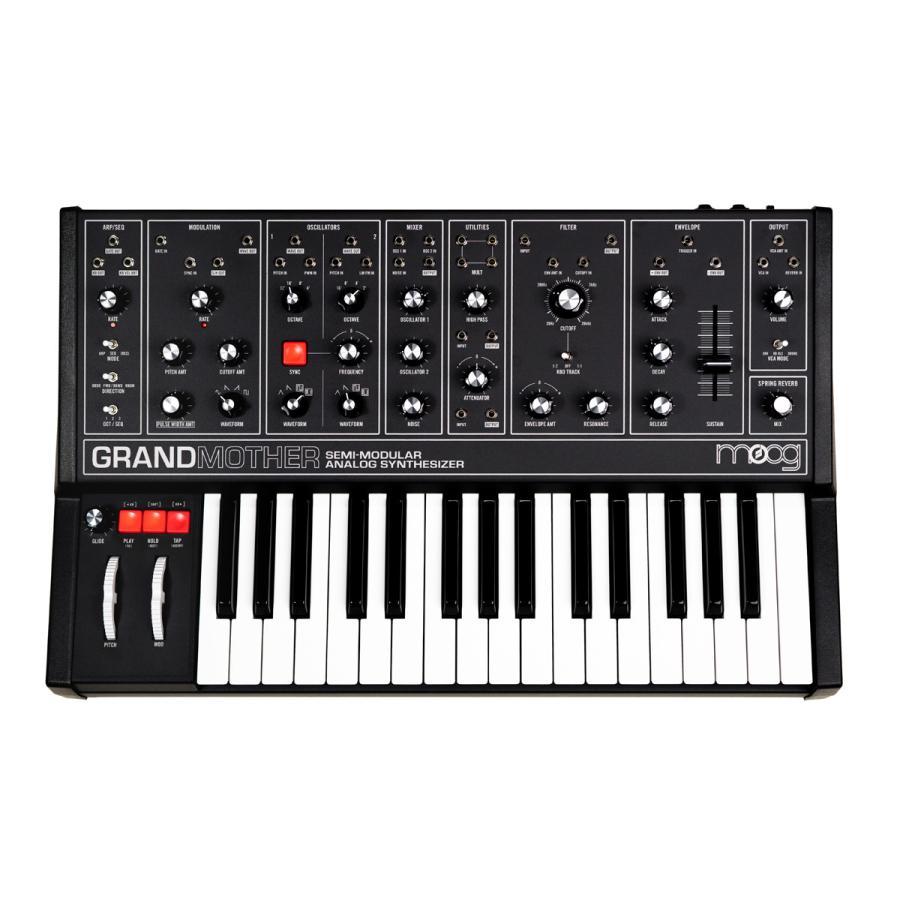 moog / Grandmother DARK セミモジュラー・アナログ シンセサイザー 