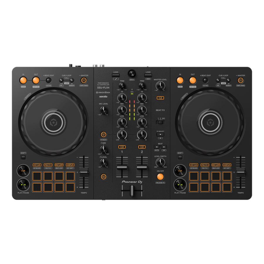 DDJ-FLX4｜使用5回未満｜未使用に近い Pioneer DJ / DDJ-FLX4 教則本セット(スクラッチ音ネタ入USBメモリー
