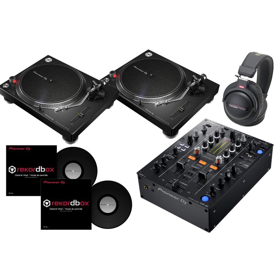 Pioneer パイオニア / DJM-450 + PLX-500 (DVSセット) DJ