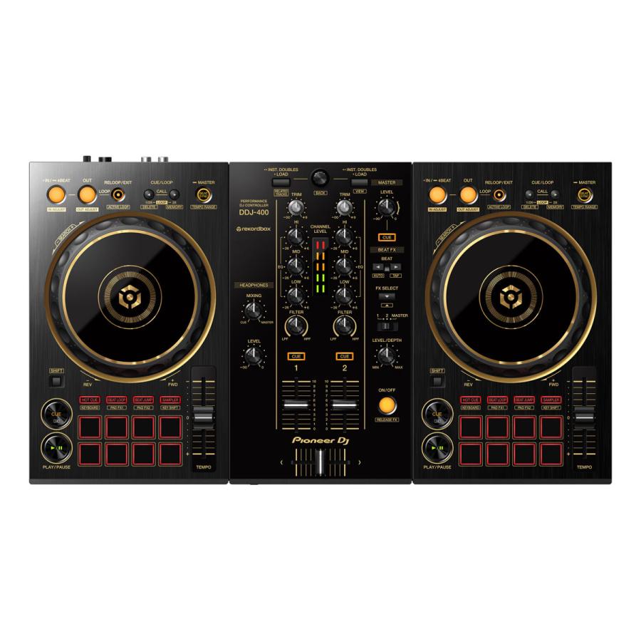 Pioneer DJ / DDJ-400-N+LAPTOP STANDセット(解説本＆スクラッチ音ネタUSB/豪華2大特典！)(渋谷店)｜ishibashi-shops｜02