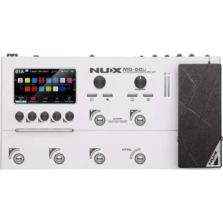 新製品) NUX / MG-50Li Modeler & Profiler Cloud White マルチ