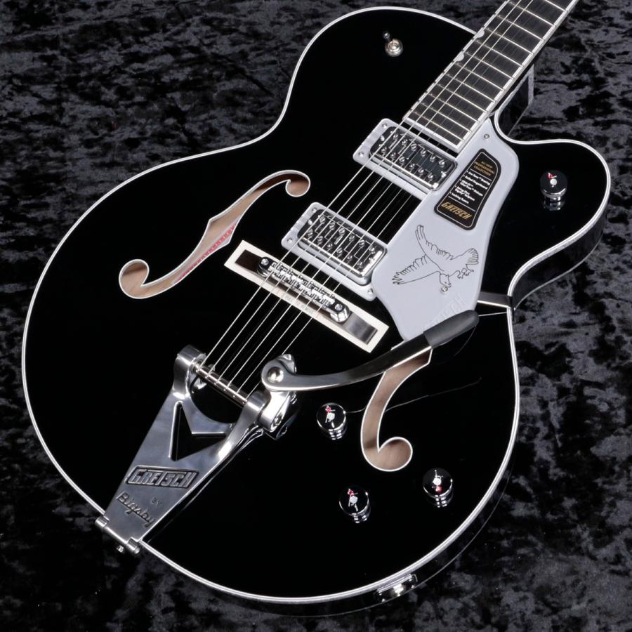 Gretsch / Falcon Hollow Body Bigsby Chrome Hardware Ebony FB Black