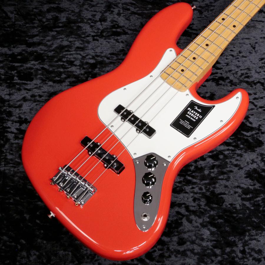 Fender / Player II Jazz Bass Maple Fingerboard Coral Red
