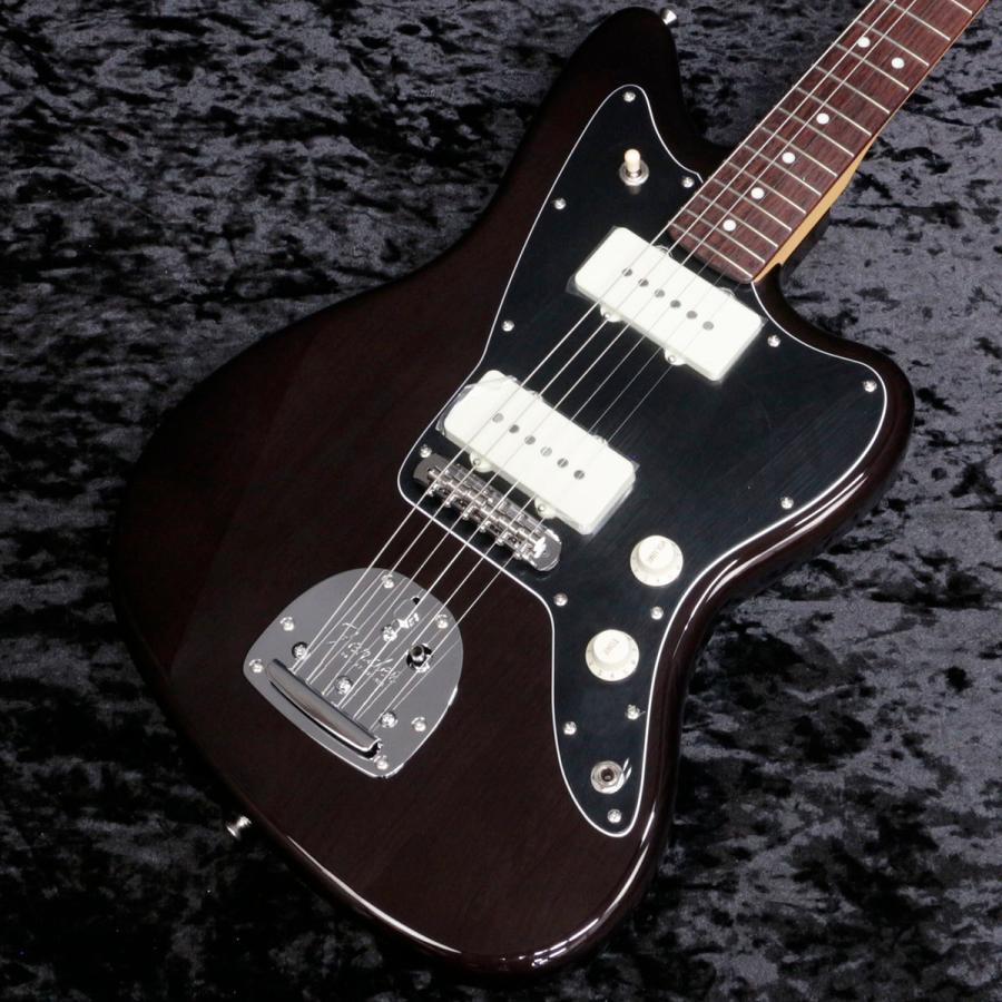 ギター Fender FSR Jazzmaster Alder Trans Black Fender / FSR Collection Hybrid II Jazzmaster Alder Trans Black