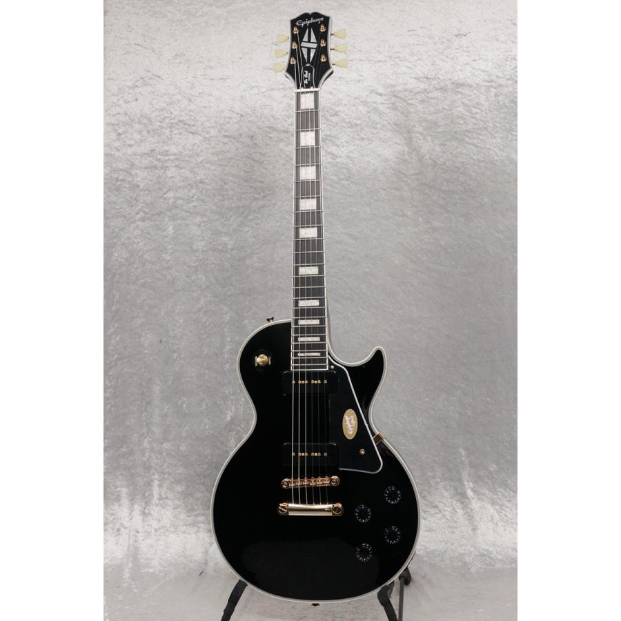 美品　エピフォン P-90 Epiphone / Inspired by Gibson Les Paul Custom P-90 Ebony