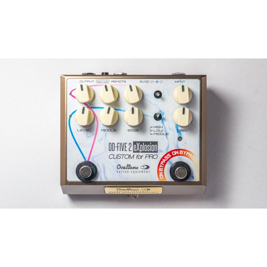 ギター OD-FIVE 2 eXplosion CUSTOM for PRO Ovaltone OD-five2 explosion custom for pro - YouTube