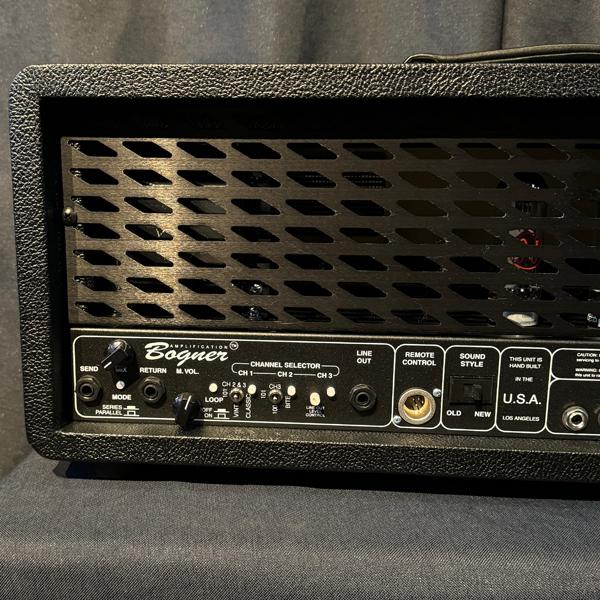 Bogner / ECSTASY PANDORA Black Tolex /Black Grill Silver piping