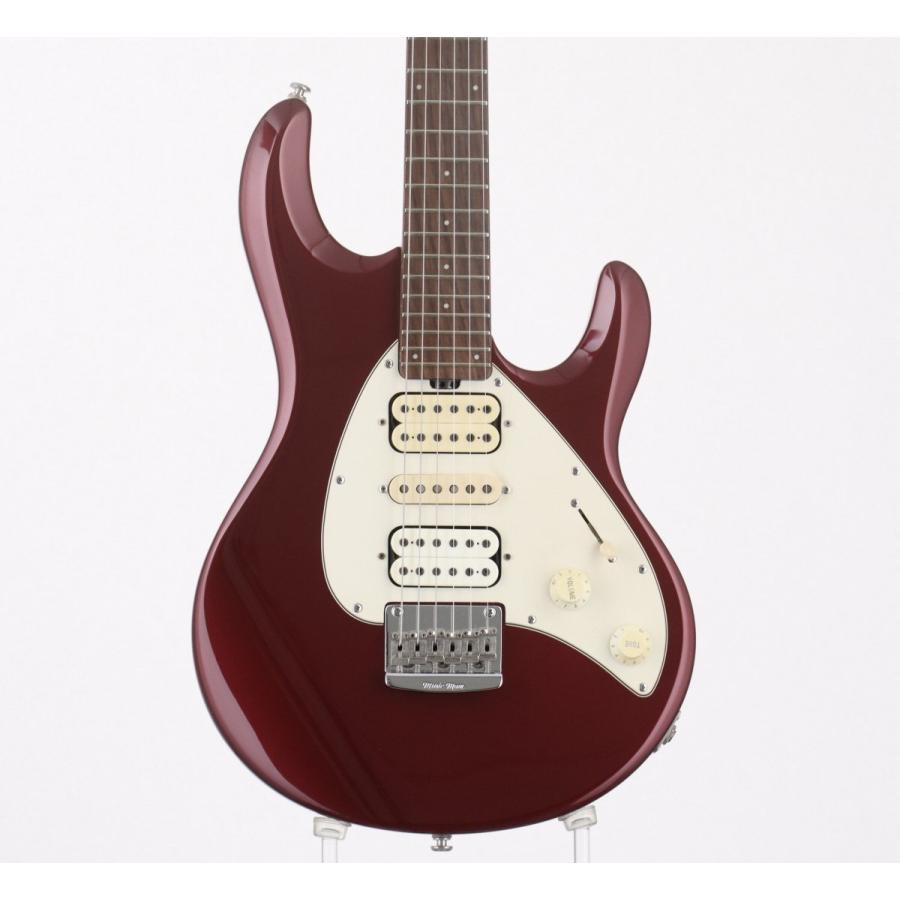 MUSIC MAN Silhouette HSH 2009年製 piezo付き 中古)MUSIC MAN / Silhouette HSH Hardtail Candy Red (SN 620755