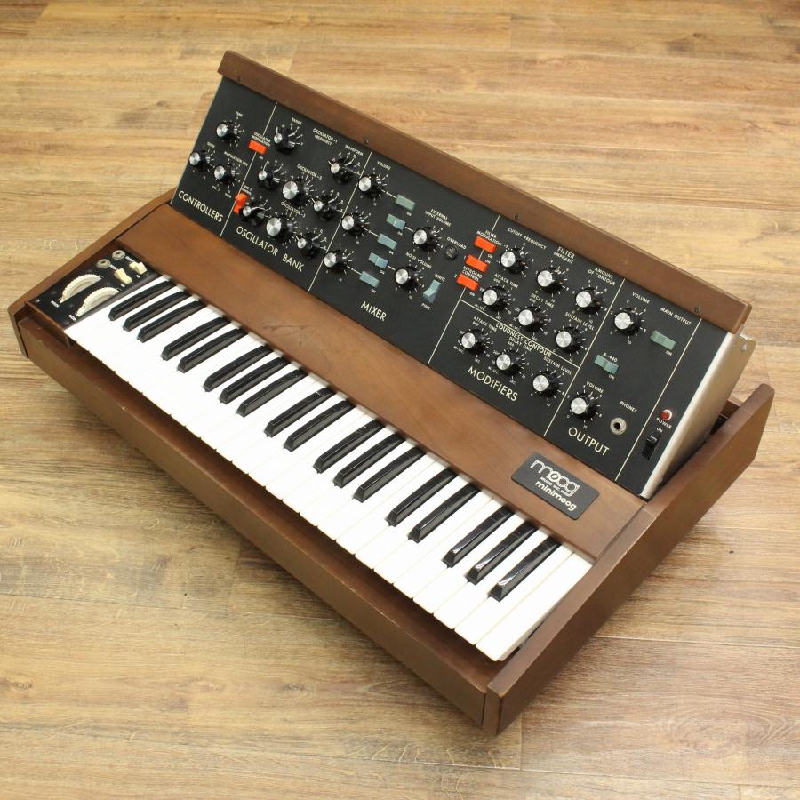 中古) MOOG / MINIMOOG MODEL D 後期型 (VINTAGE) (キーボードマート