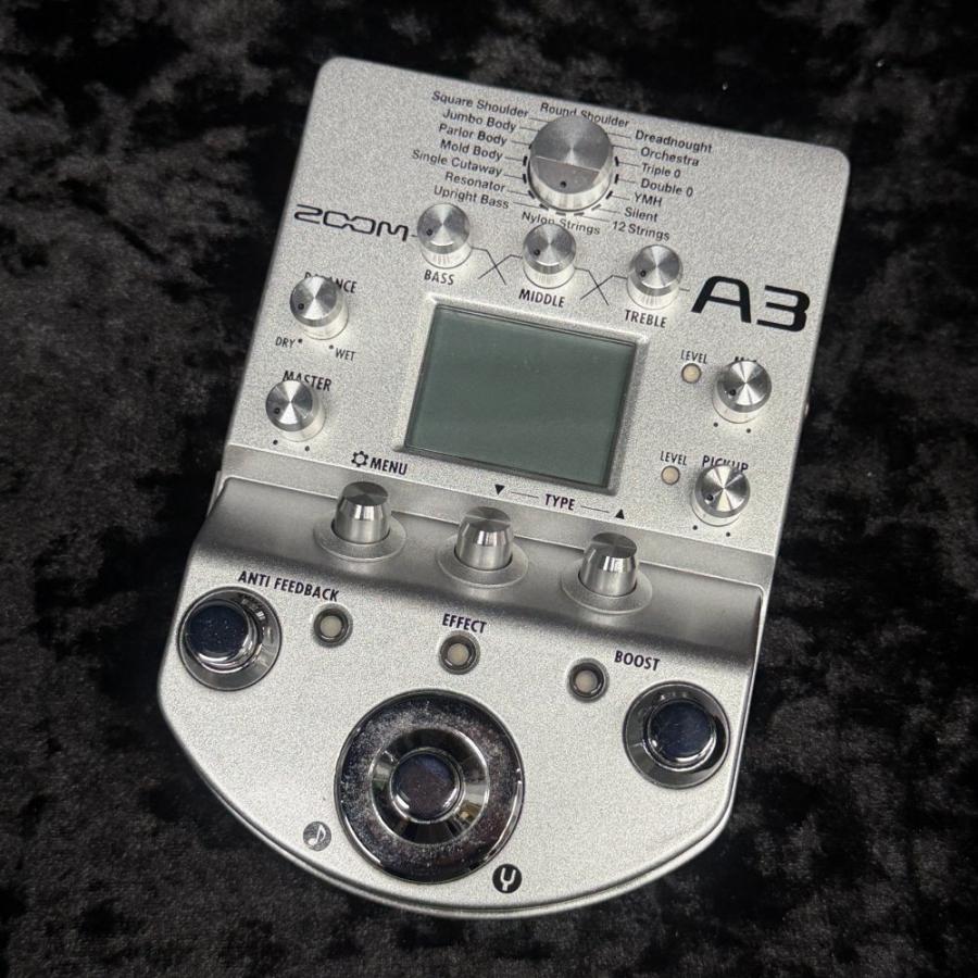 中古)ZOOM / A3 Pre-Amp & Effects for Acoustic Guitar (新宿店
