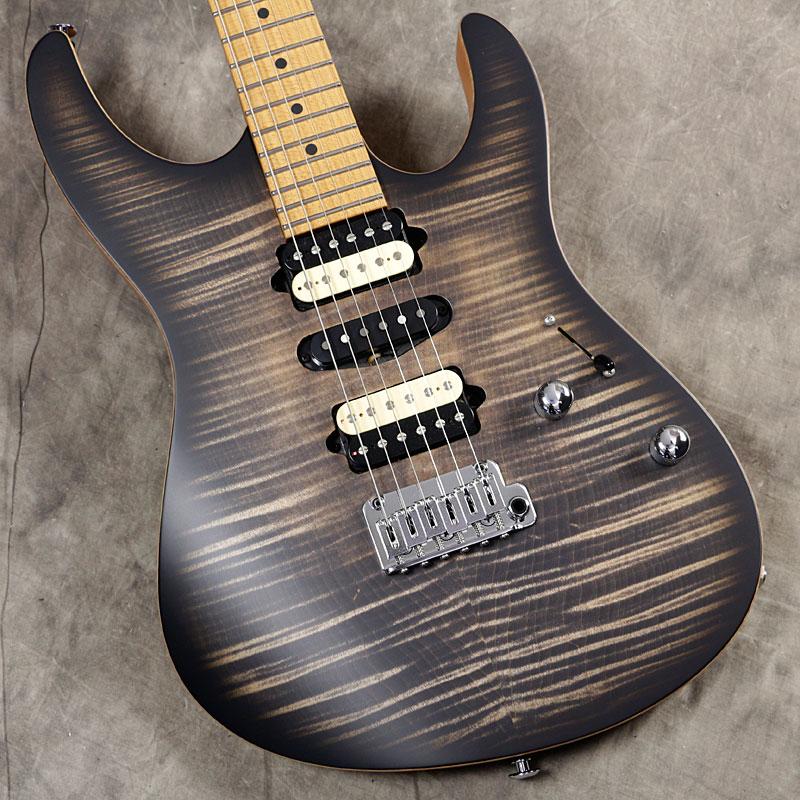 Suhr / 2020 Limited MODERN Satin Flame Trans Charcoal Burst S/N 