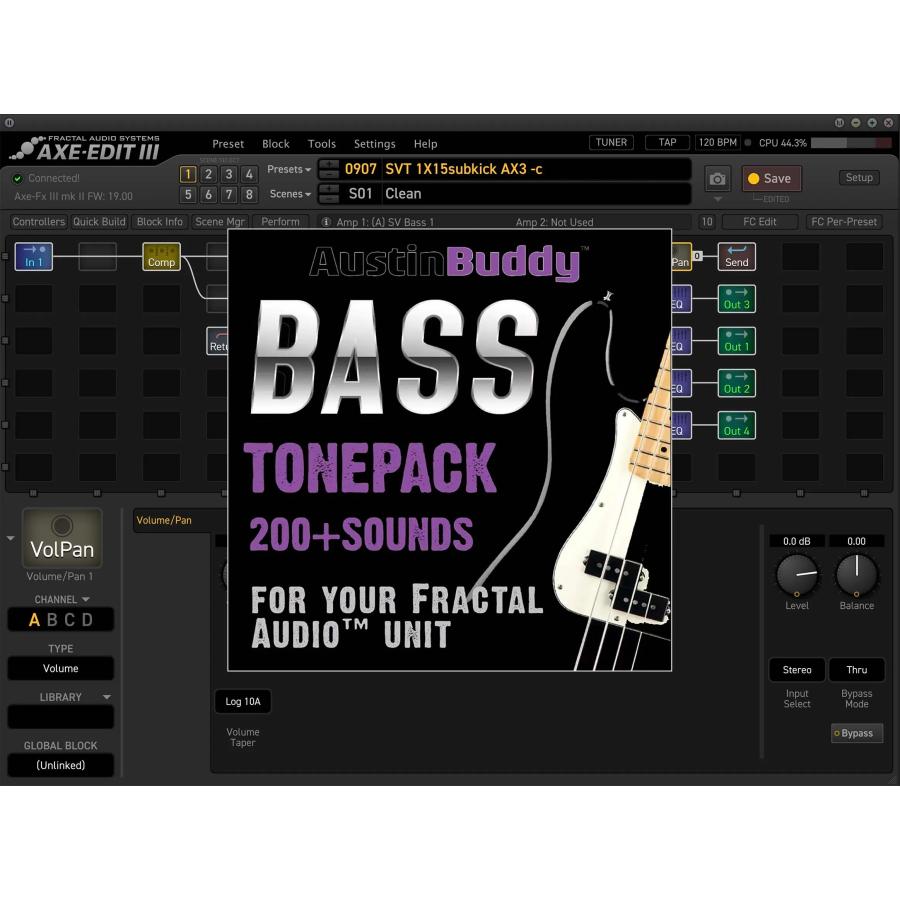 Fractal Audio Systems / FM3 MARK II Turbo for BASS フラクタル