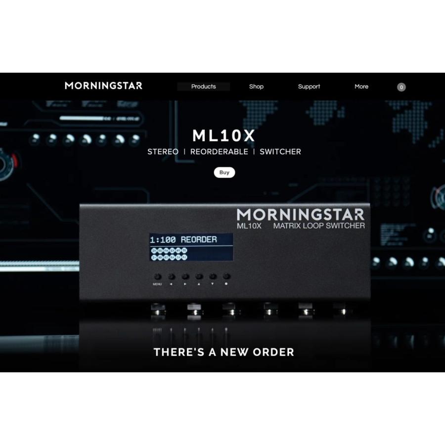Morningstar FX / ML10X Stereo Reorderable Loop Switcher MIDI専用