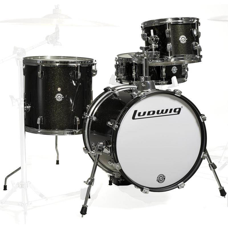 Ludwig / LC179X016 BREAKBEATS BLACK GOLD SPARKLE ラディック 