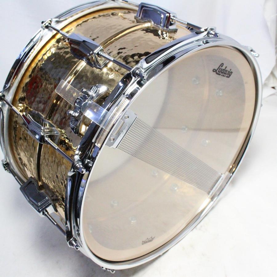 LUDWIG / LB508K 14x8 Hammered Bronze ラディック ハンマードブロンズ(ソフトケース付)(池袋店)｜ishibashi-shops｜09