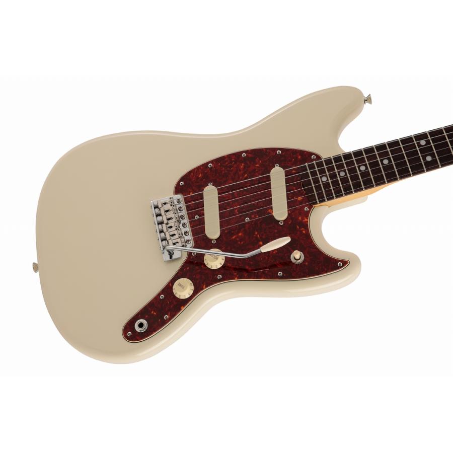 / Made in Japan CHAR MUSTANG Rosewood Fingerboard Olympic White フェンダー(池袋店)(YRK) 【２Ａ】