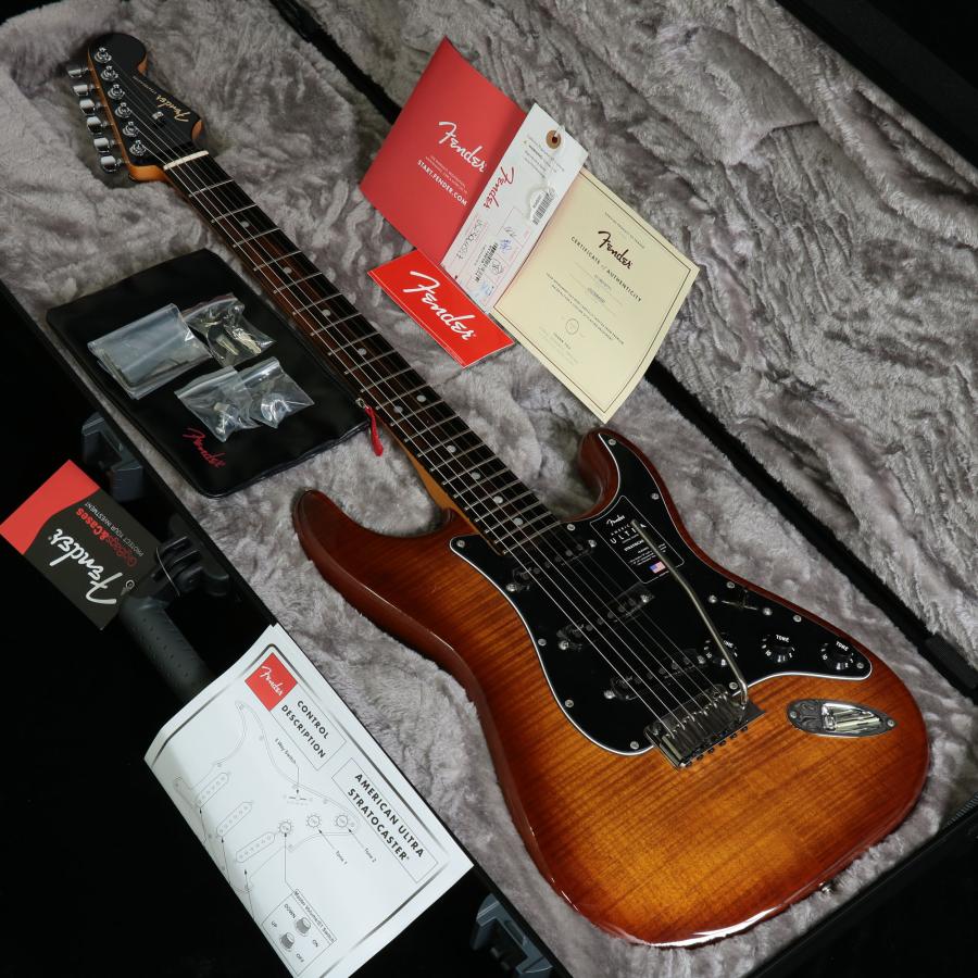 Fender / Limited Edition American Ultra Stratocaster Ebony 