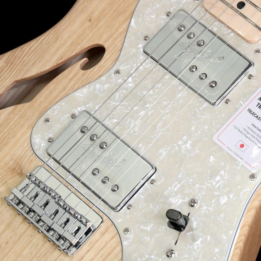 《実物写真》(特典付き)Fender / Made in Japan Traditional 70s Telecaster Thinline Natural[重量:3.06kg](S/N:JD23019993)(池袋店)(YRK)｜ishibashi-shops｜09