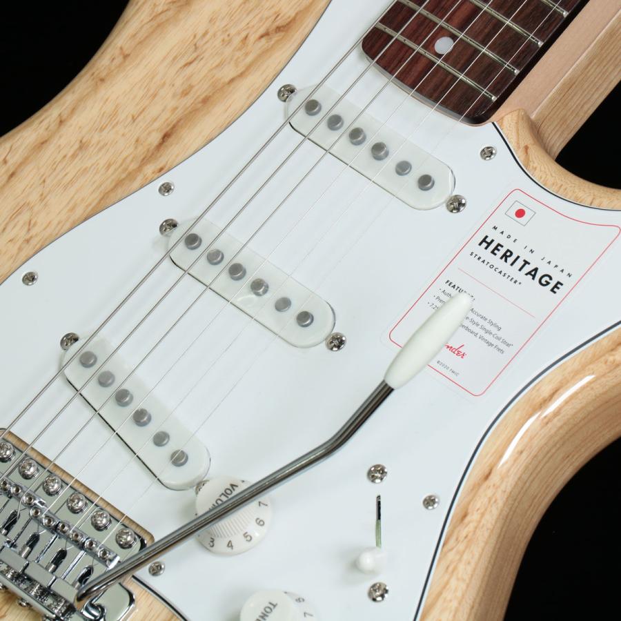 《実物写真》Fender / Made in Japan Heritage 70s Stratocaster Rosewood Fingerboard Natural (特典付き)[重量:3.67kg](S/N JD23021033)(池袋店)(YRK)｜ishibashi-shops｜09