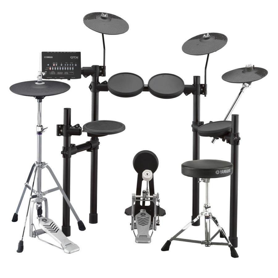 YAMAHA / DTX452KUPGS 3シンバル リアルハイハットRHH135 