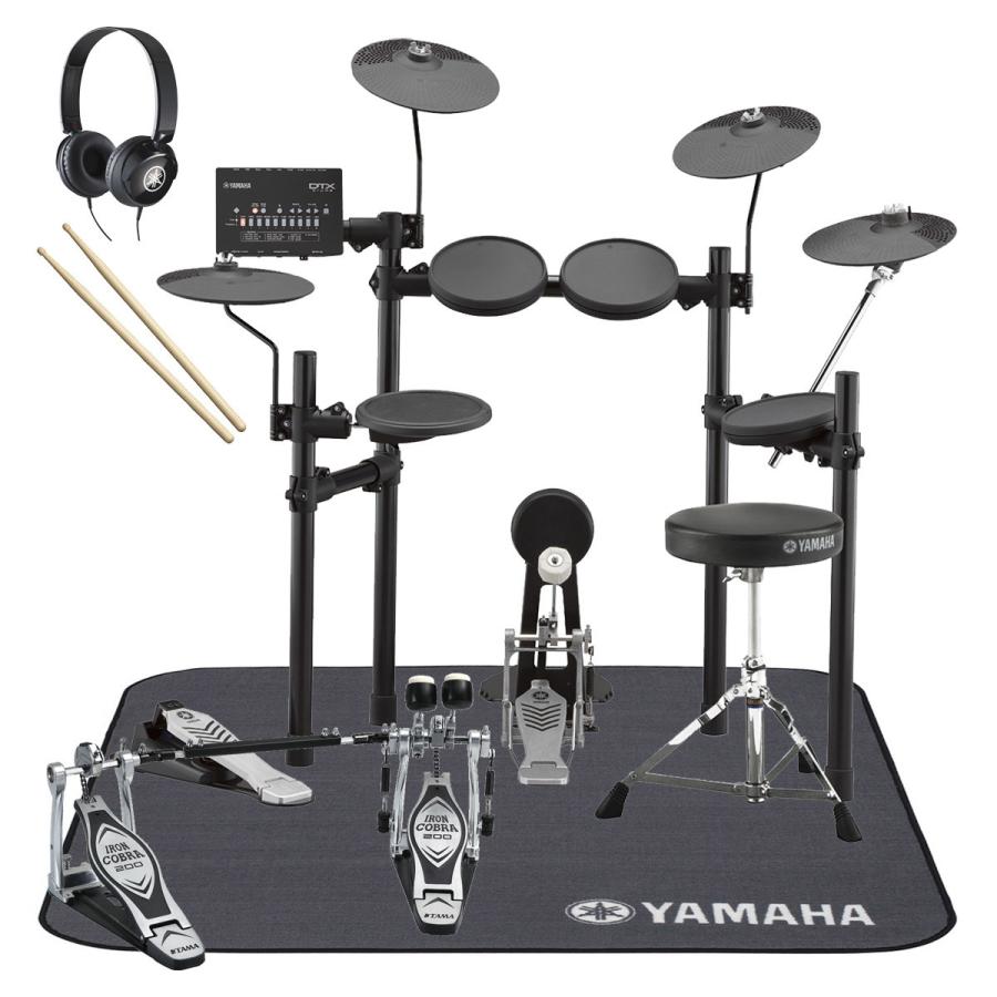 YAMAHA / DTX452KUPGS 3シンバル 電子ドラム TAMAツインペダル 