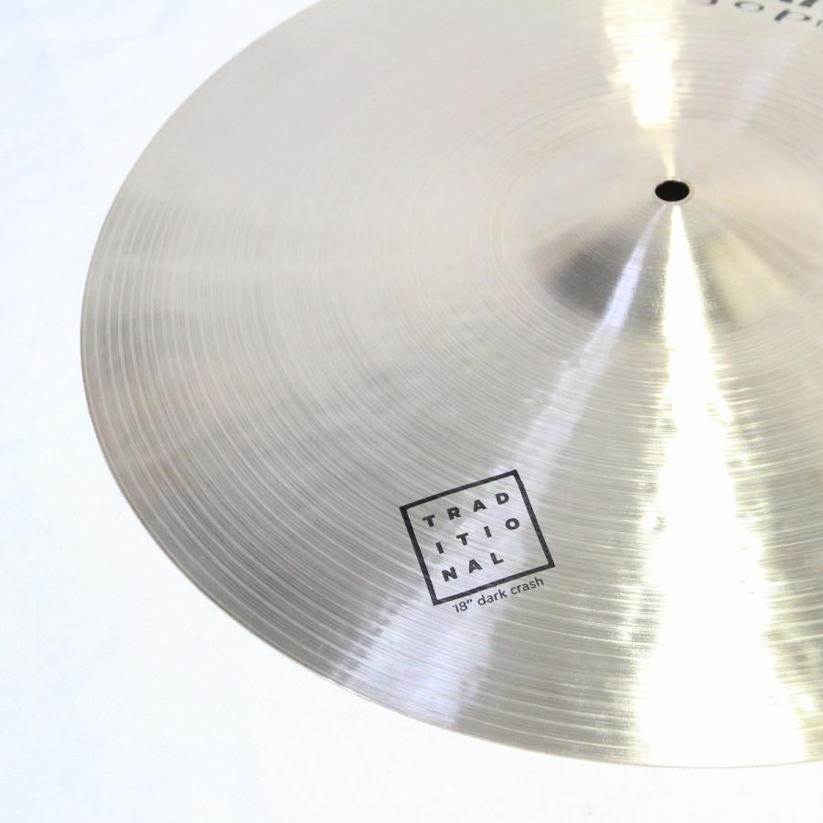 ISTANBUL / AGOP TRADITIONAL 18インチ DARK CRASH 1406g