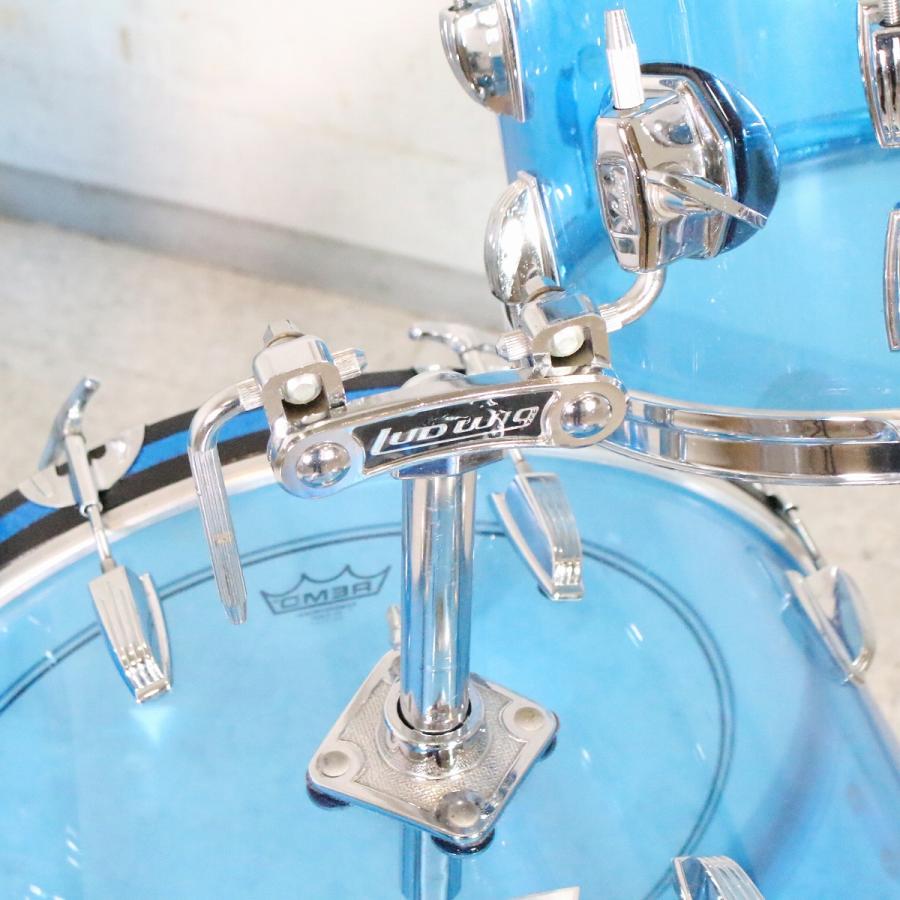 (中古)LUDWIG / 70s VISTALITE BLUE 22-12-16 3pc スネア付き ドラムセット(池袋店)｜ishibashi-shops｜04