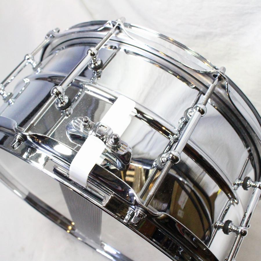 (中古)LUDWIG / LB402BT Chrome Over Brass Tube lug 14"x6.5" ラディック ブラススネア(池袋店)｜ishibashi-shops｜05