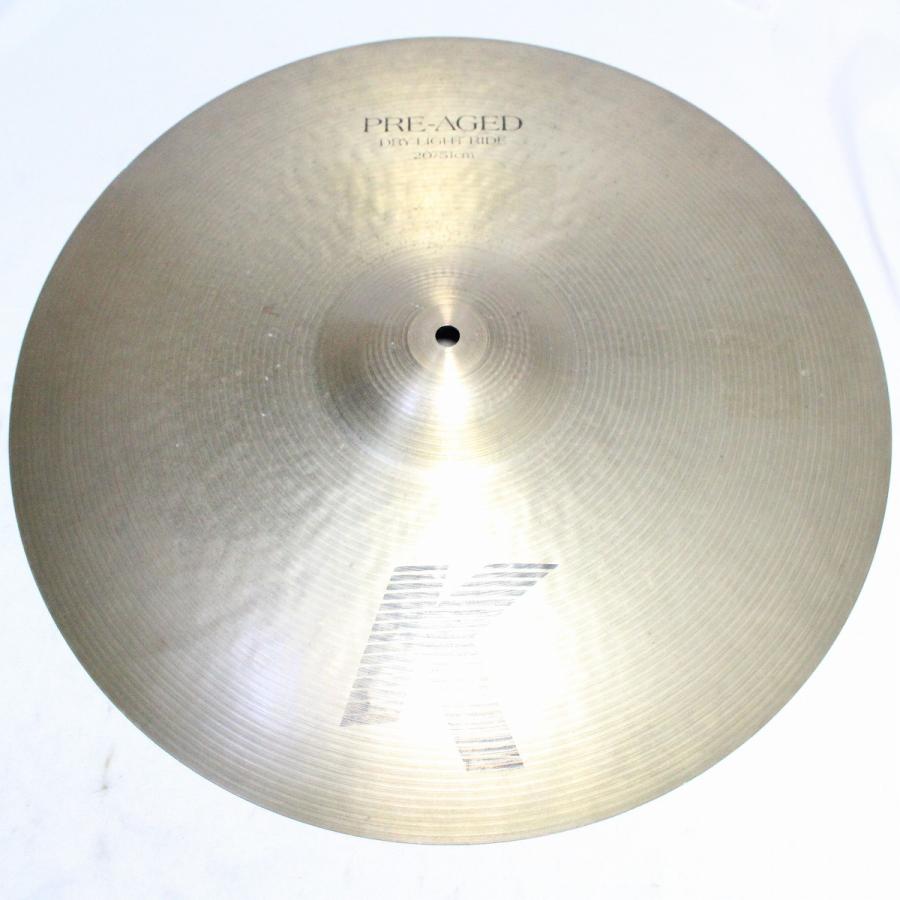 中古)ZILDJIAN / K 20” PRE-AGED DRY LIGHT RIDE 2106g K 