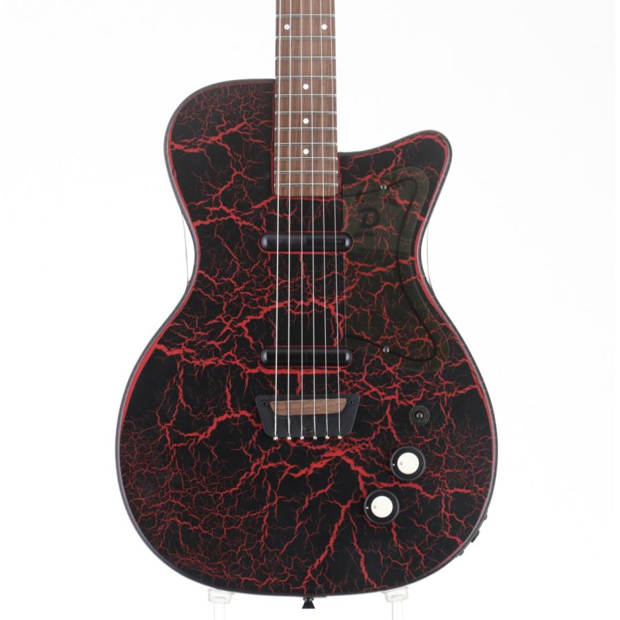 中古)Danelectro / 56-U2 Black/Red Crackle Lava Finish ［2.80kg