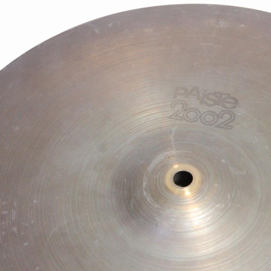 (中古)PAISTE / 70s Black Logo 2002 Hihat 966/1182 15インチ パイステ 黒ロゴ ハイハットシンバル(池袋店)の画像