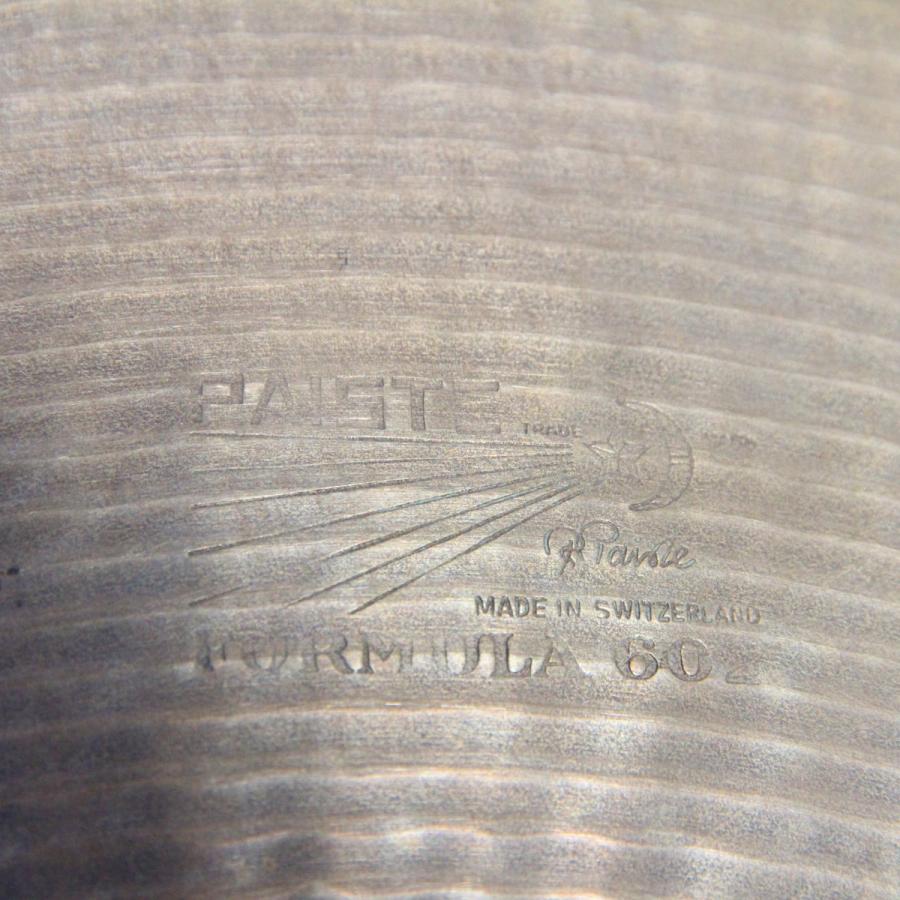 (中古)PAISTE / 60s FORMULA602 22\" RIDE 2660g ライドシンバル  (池袋店)の画像