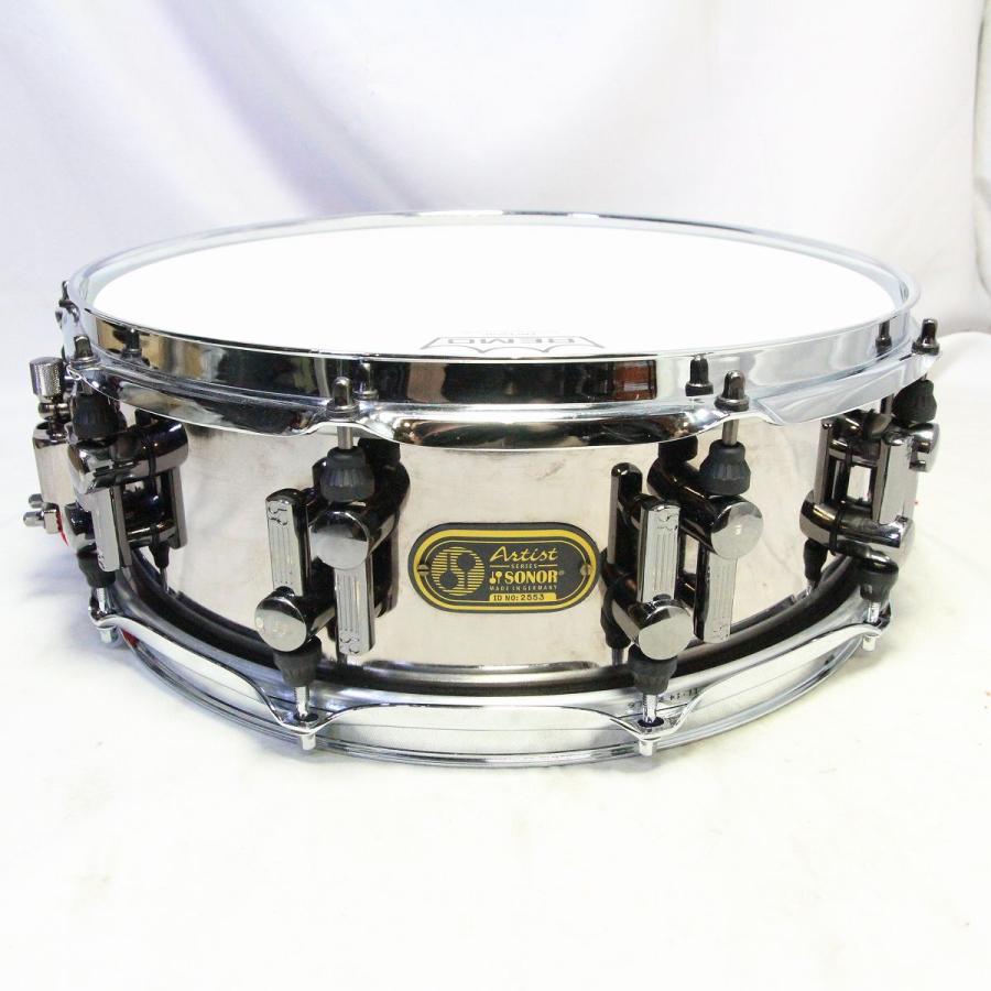 中古)SONOR / AS12-1405SB Artist Series Steel Black 14×5 ソナー
